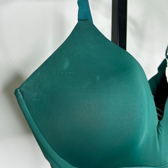 Auden‎ Bra-38DD-push up wireless emerald green adjustable - Picture 4 of 4